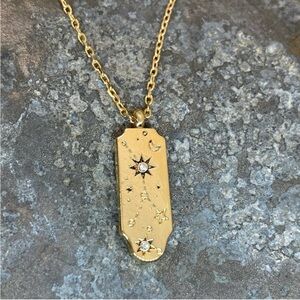 Cancer Constellation Pendant Necklace